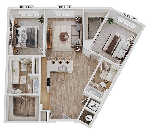 Floorplan B3 layout
