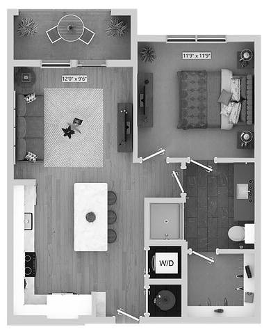 Floorplan A1 layout