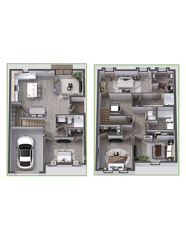Floorplan Opal layout
