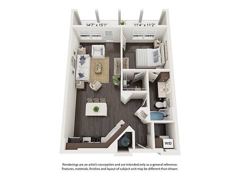 Floorplan Heritage layout