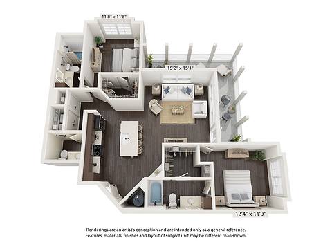 Floorplan Lineage layout