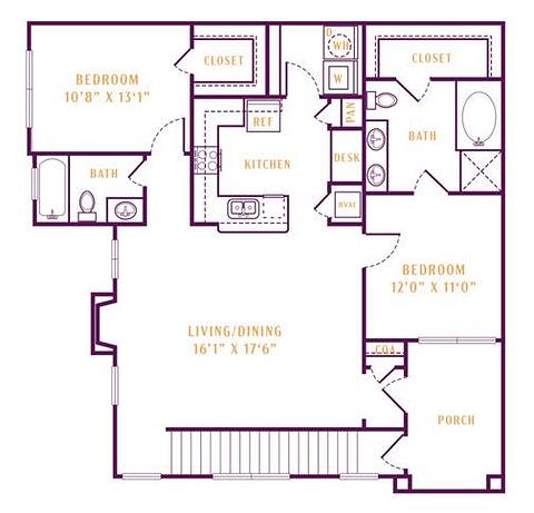 Floorplan B5 layout