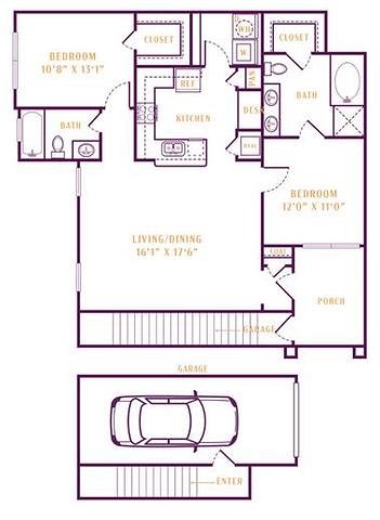 Floorplan B3 layout