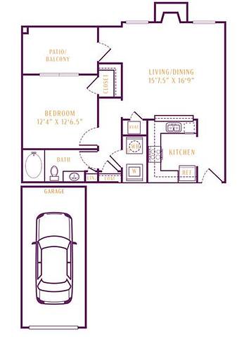 Floorplan A1 layout