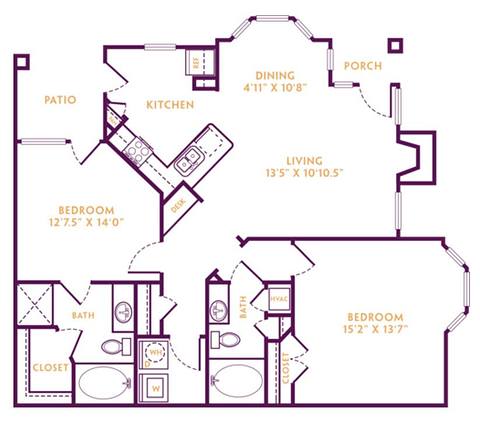 Floorplan B6 layout