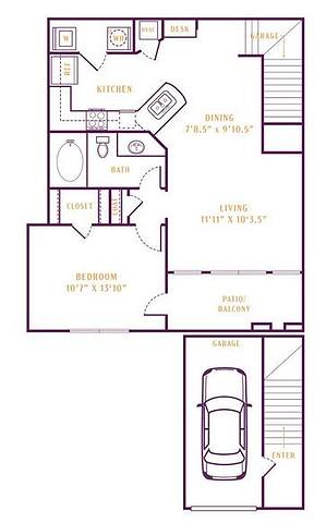 Floorplan A2 layout