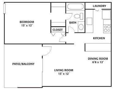 Floorplan Oak layout