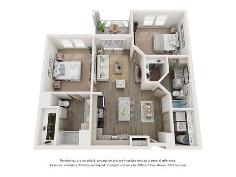 Floorplan B2A layout
