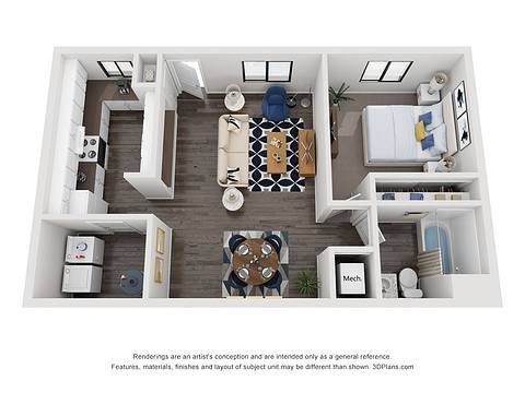 Floorplan Lunar layout