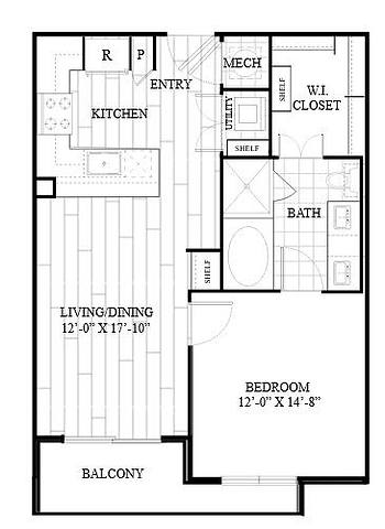 Floorplan T3 layout