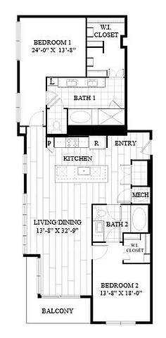 Floorplan T7 layout