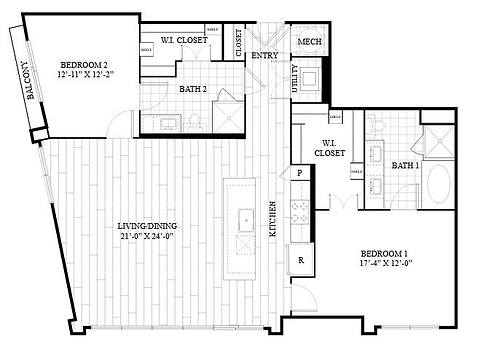 Floorplan 2N layout