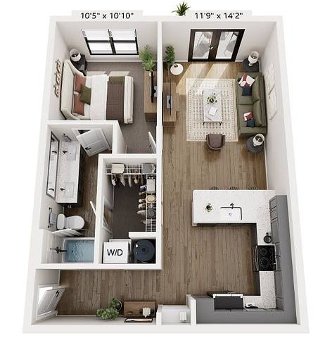 Floorplan A2 layout