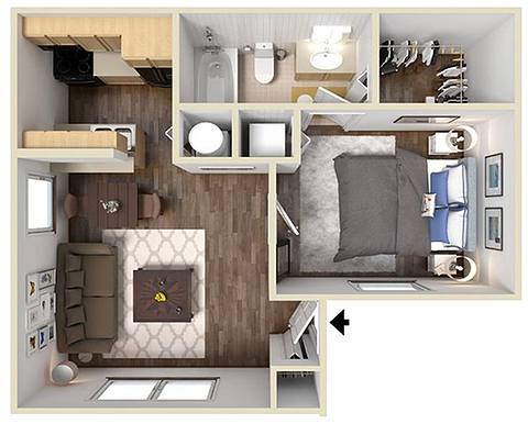 Floorplan The Norwood layout