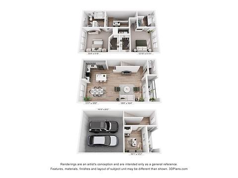 Floorplan TH 3 layout