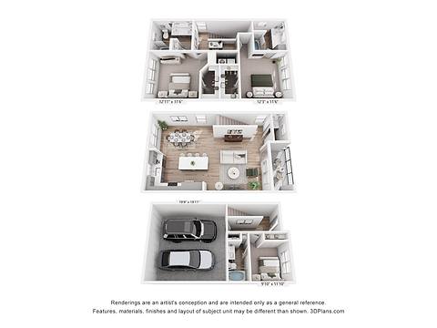 Floorplan TH 4A layout