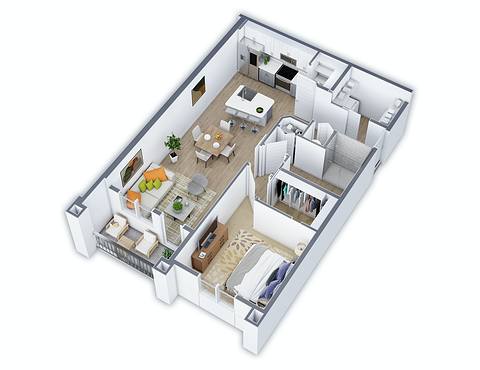 Floorplan A1 layout