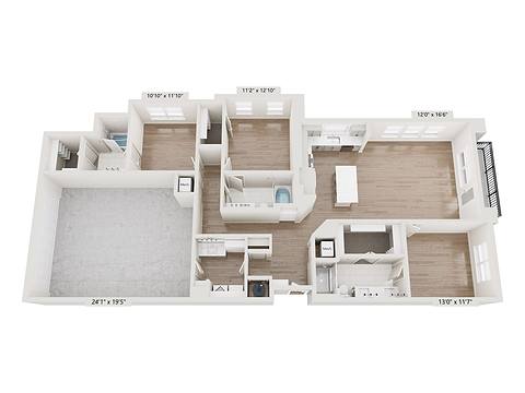 Floorplan C1.0 layout