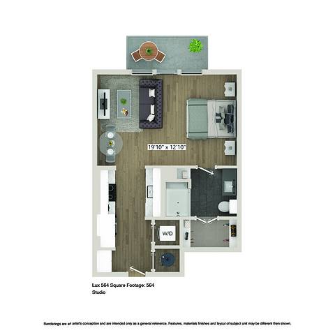 Floorplan E1.2 layout