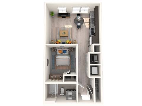 Floorplan Cardinal layout