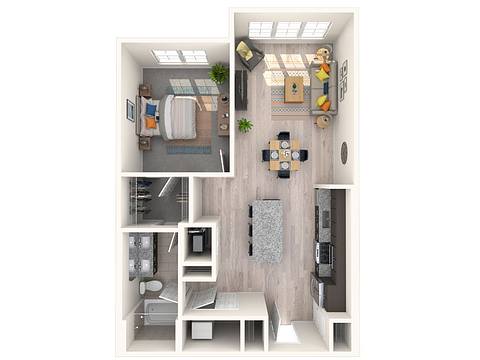 Floorplan Carmine layout