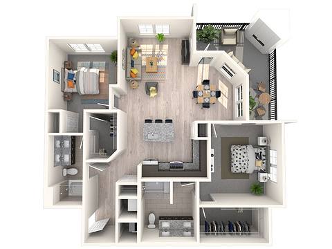 Floorplan Sangria layout