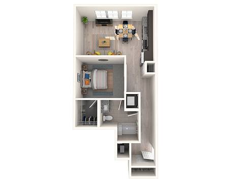 Floorplan Crimson layout