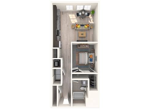 Floorplan Garnet layout