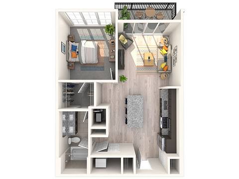 Floorplan Scarlet layout