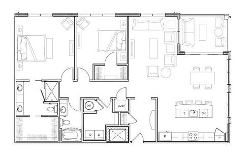Floorplan Primrose layout