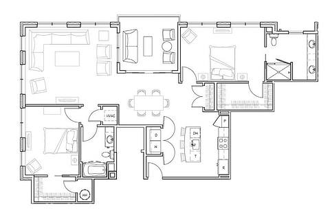 Floorplan Magnolia layout