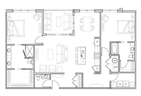Floorplan Barrington layout