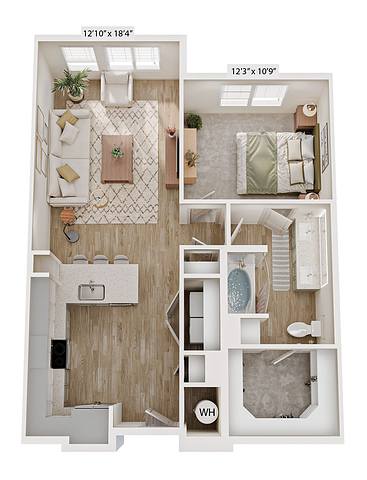 Floorplan A2.1 layout