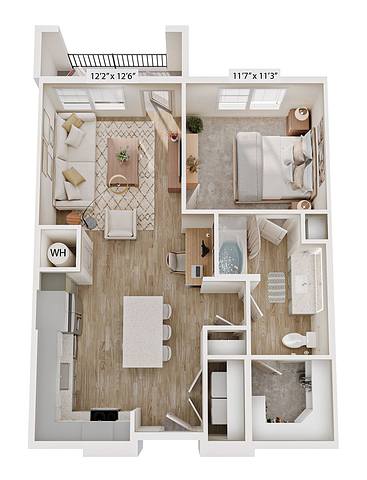 Floorplan A1 layout