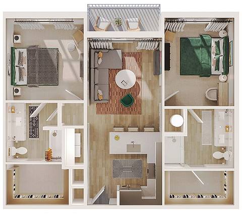Floorplan B1 layout