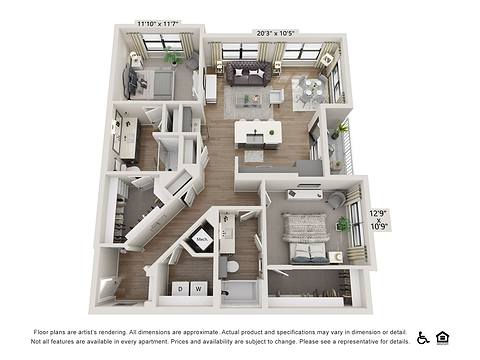 Floorplan B3 layout