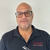 Man wearing polo shirt