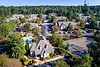 Aerial view of community and surrounding neighborhoods.