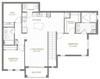 Floor plan B3 + DEN layout