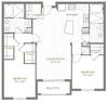 Floor plan B2-A layout