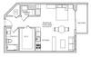 Floor plan layout of S1