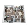 Floor plan Poinciana layout
