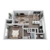 Floor plan Allamanda layout