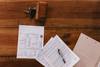 paperwork on table
