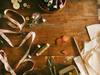 sewing notions on table