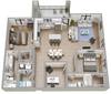 Floor plan C layout