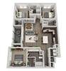Floor plan C2 layout