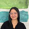 woman wearing glasses and black short sleeve shirt