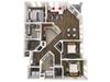 Floor plan Urban Flat layout