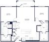 Floor plan B1-1 layout
